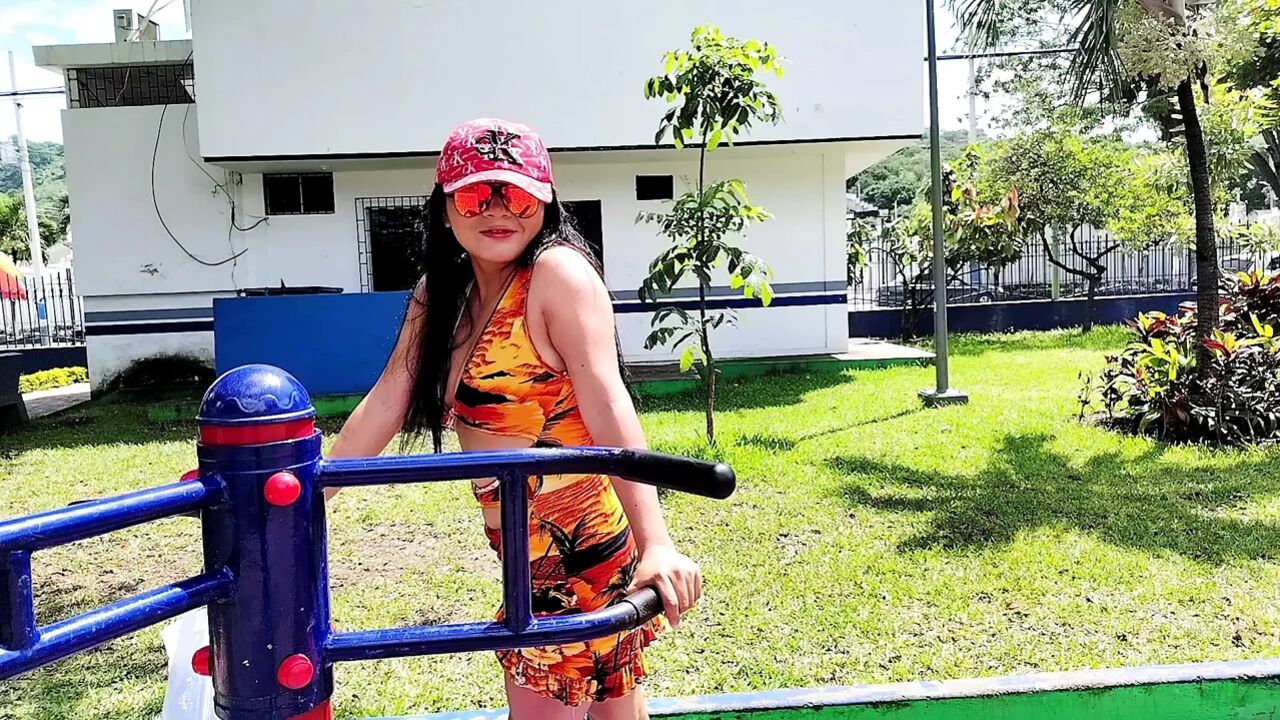 Park Stranger Seduction: Stunning Latina MILF Takes Him Home for a Wild Encounter