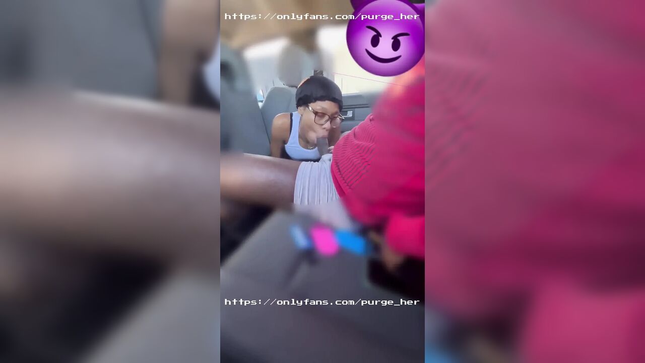 Pretty Four Eyed Girl Gets Cum in Her Mouth