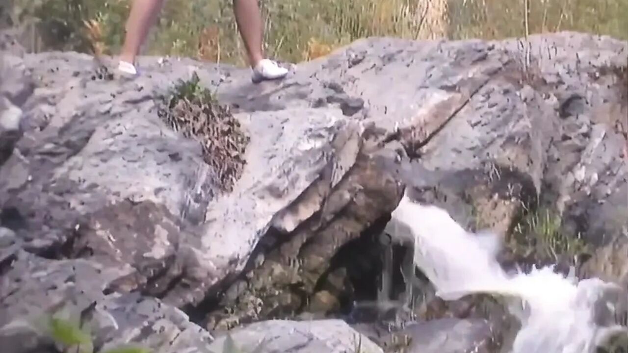 Vintage Hairy Girl Big Labia Sloppy & Messy! Lena