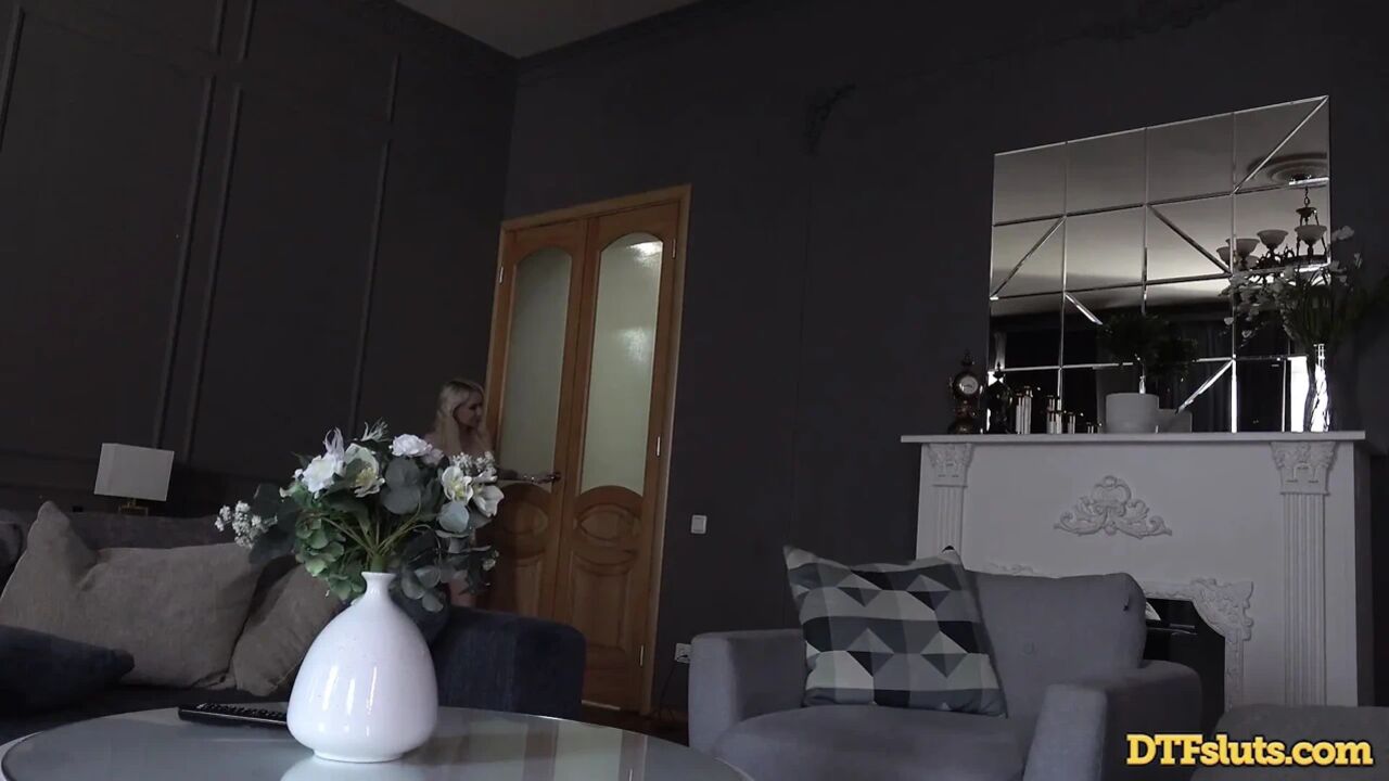 Brunette Bella Mur Shakes Her Assets in a Private Dance