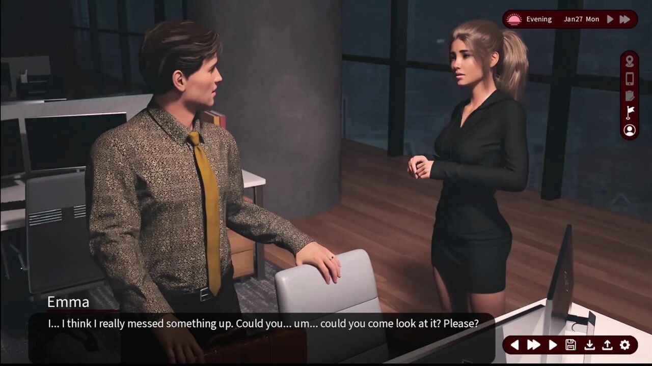 Whispers of Desire 21 Emma Want to Get Spanked by Alex