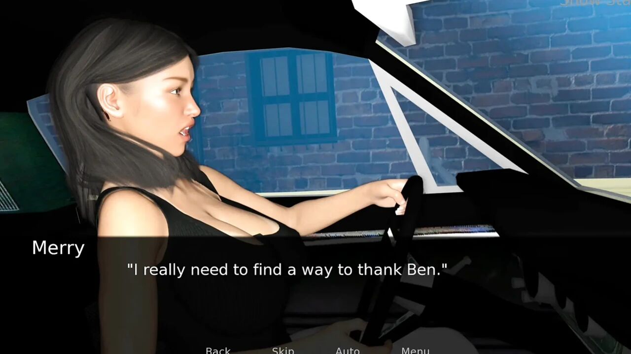 Project Hot Wife - car broke down and then i stripped and saw his dick