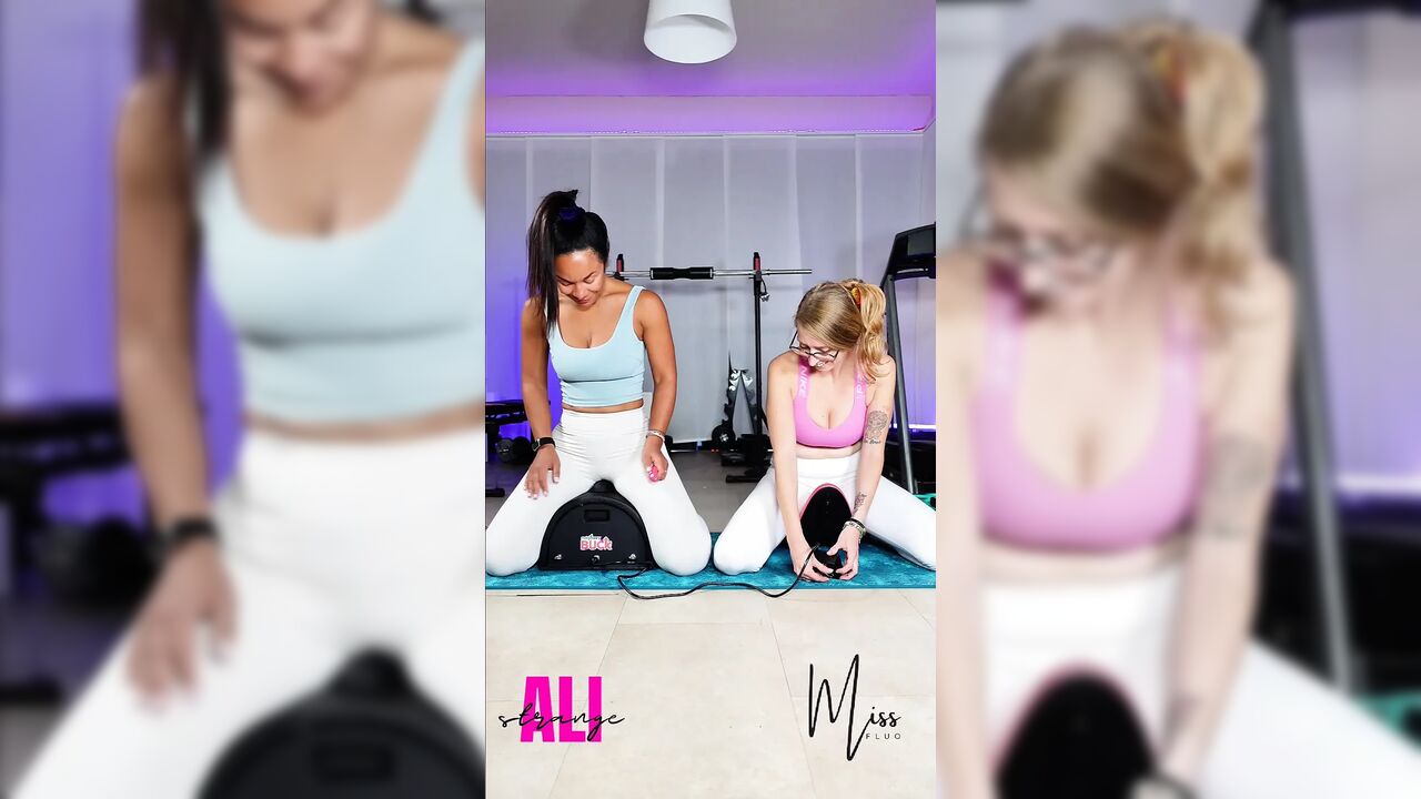 My Best Friend and I: Riding Two Fucking Machines Until We Both Cum