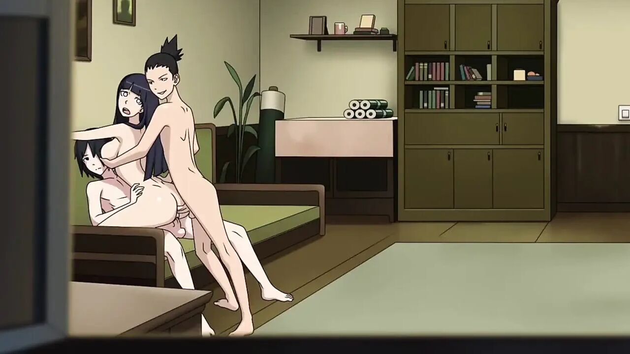 Hinata - Having Double Penetration