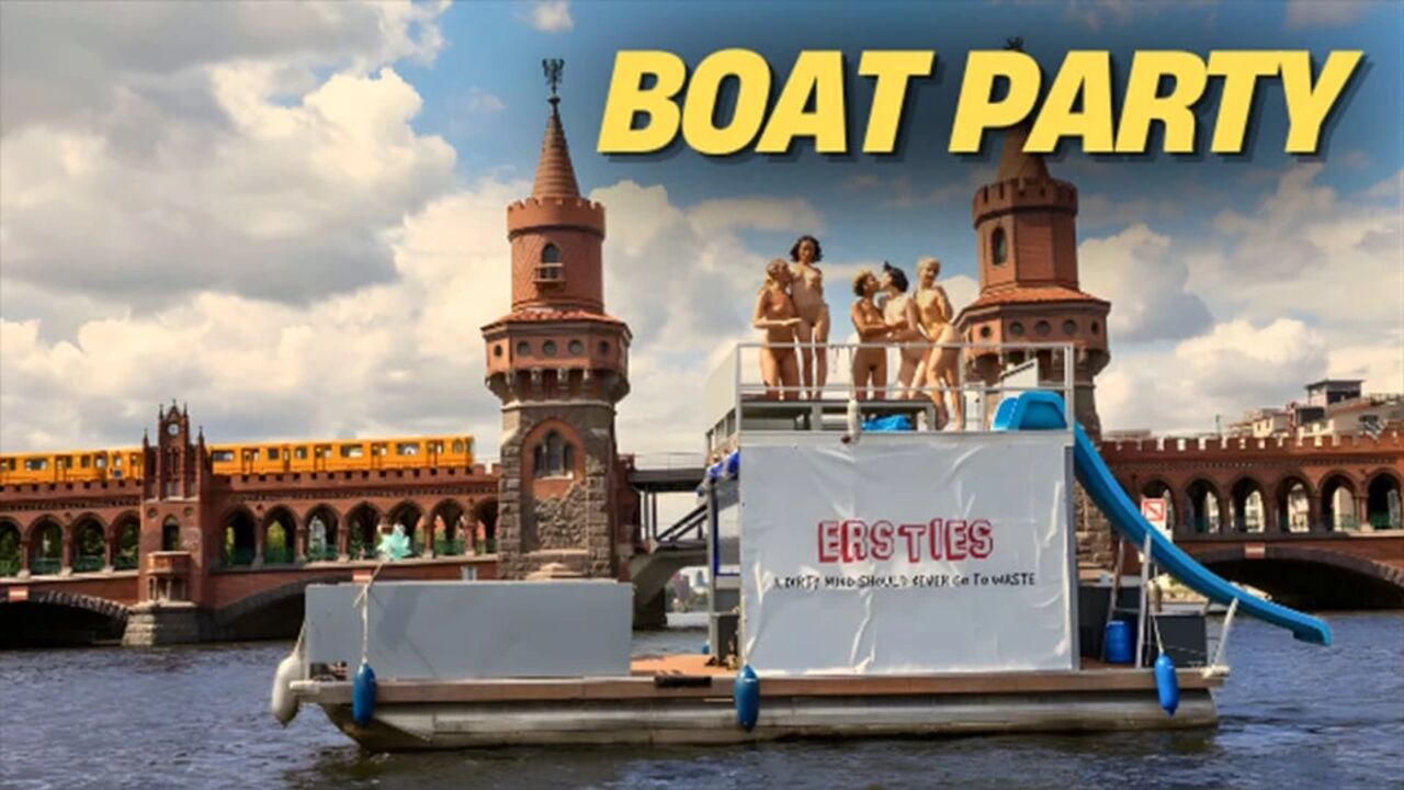 Ersties - Boat Party - 5 Naughty Amateurs Show Their Boobs To The World (Ep 1 of 4)