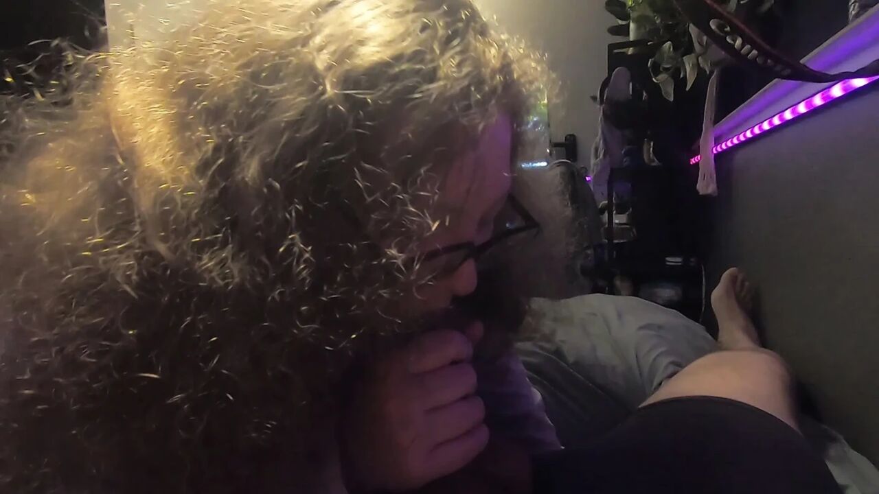 Innocent Chubby white nerd girl with glasses sucks cock and licks up the cum