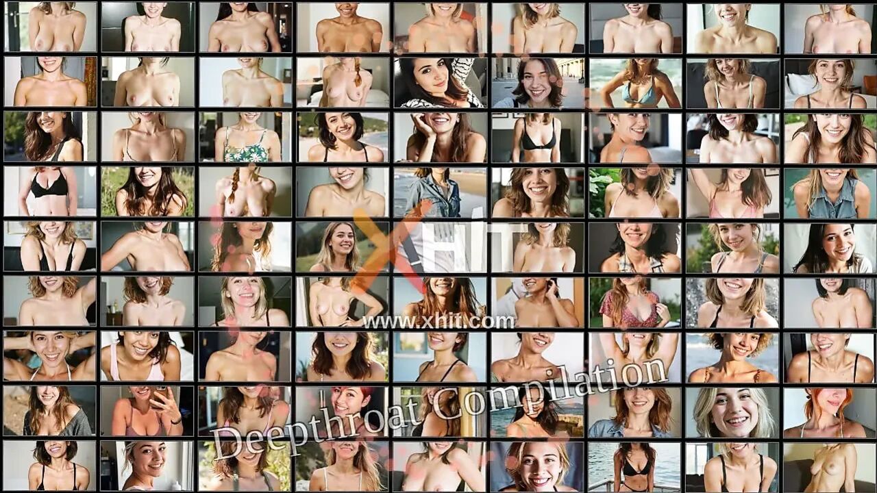 Diverse deepthroat compilation with hot blondes and brunettes