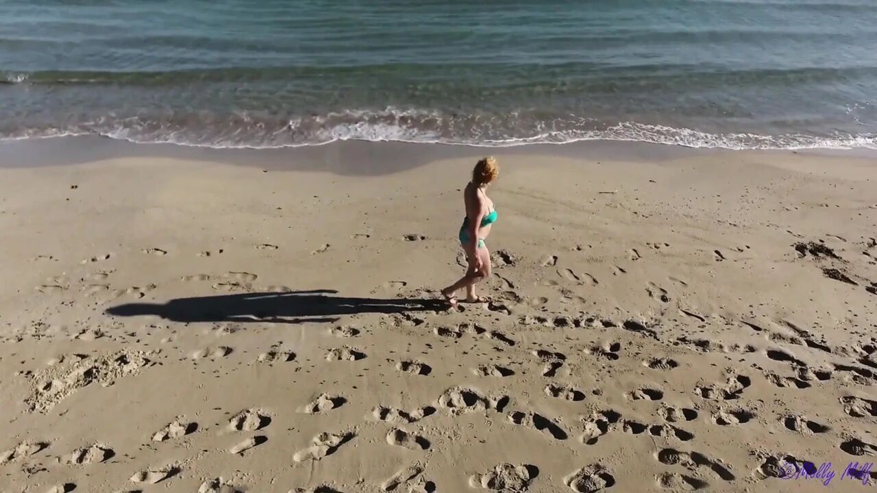 MILF Has Holiday Sex on the Beach