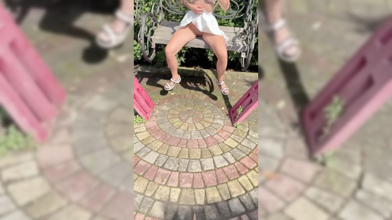 Walking Naked Girl