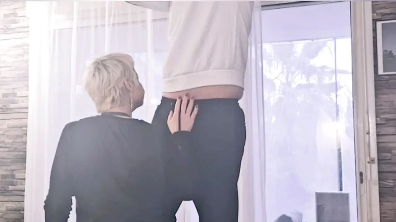 I seduce my stepson while he's at work and he fucks me like a real slut.