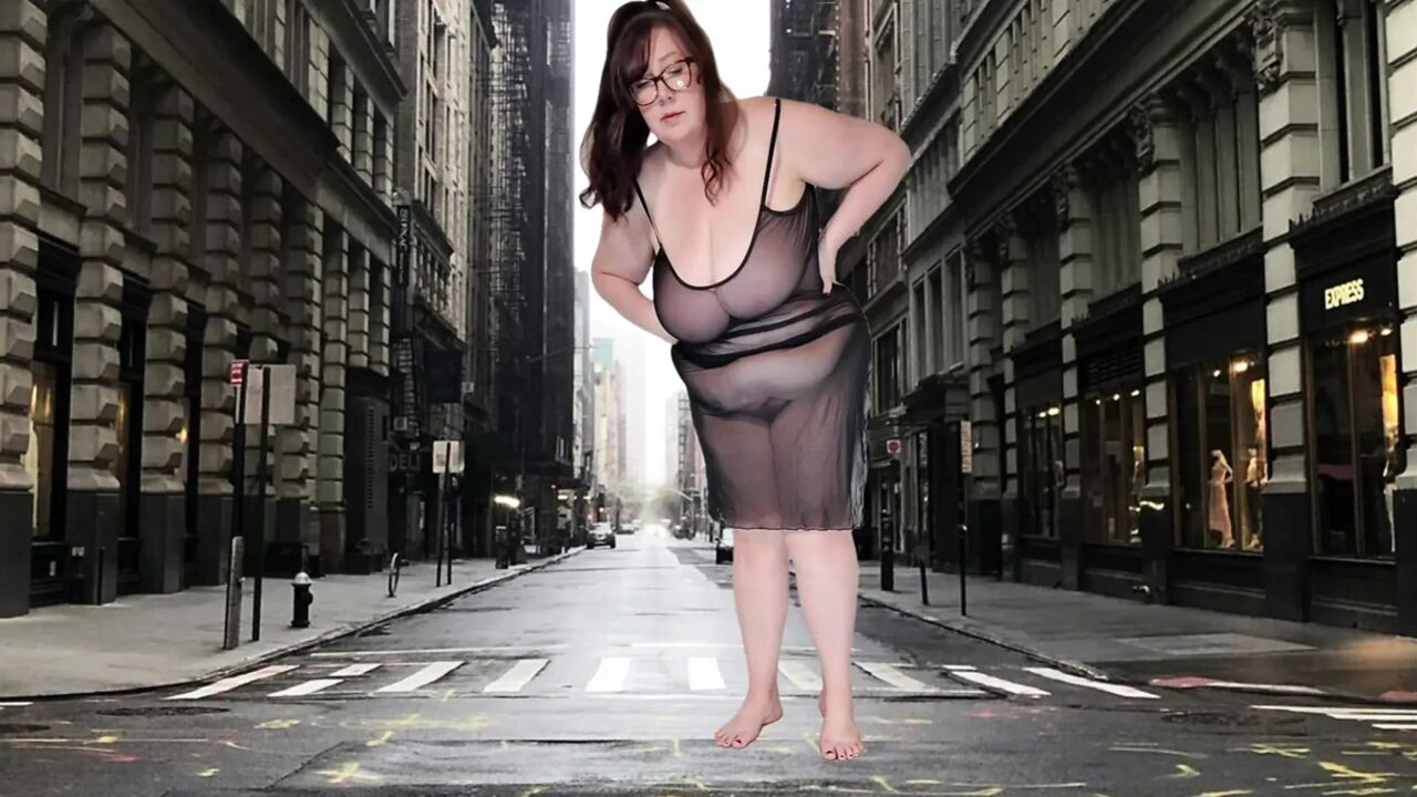 Giantess Cums and Grows Bigger Than the Universe