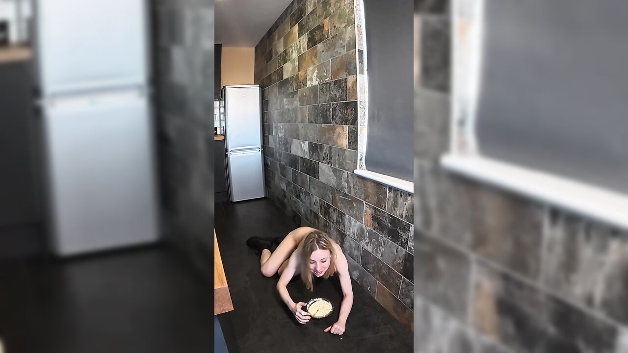 Eating a Trifle, Creamy Messy Masturbation
