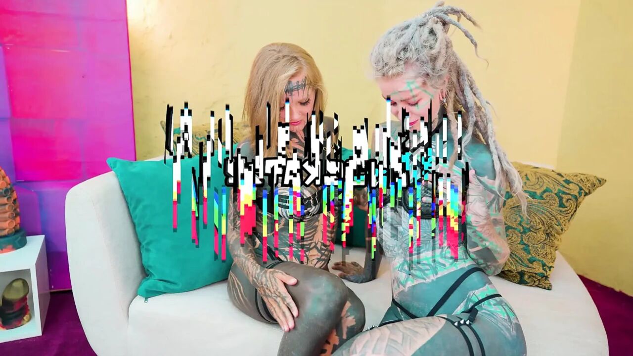 Alt Girls Double Down on Deep Anal Probing with Mutated Alien Toys