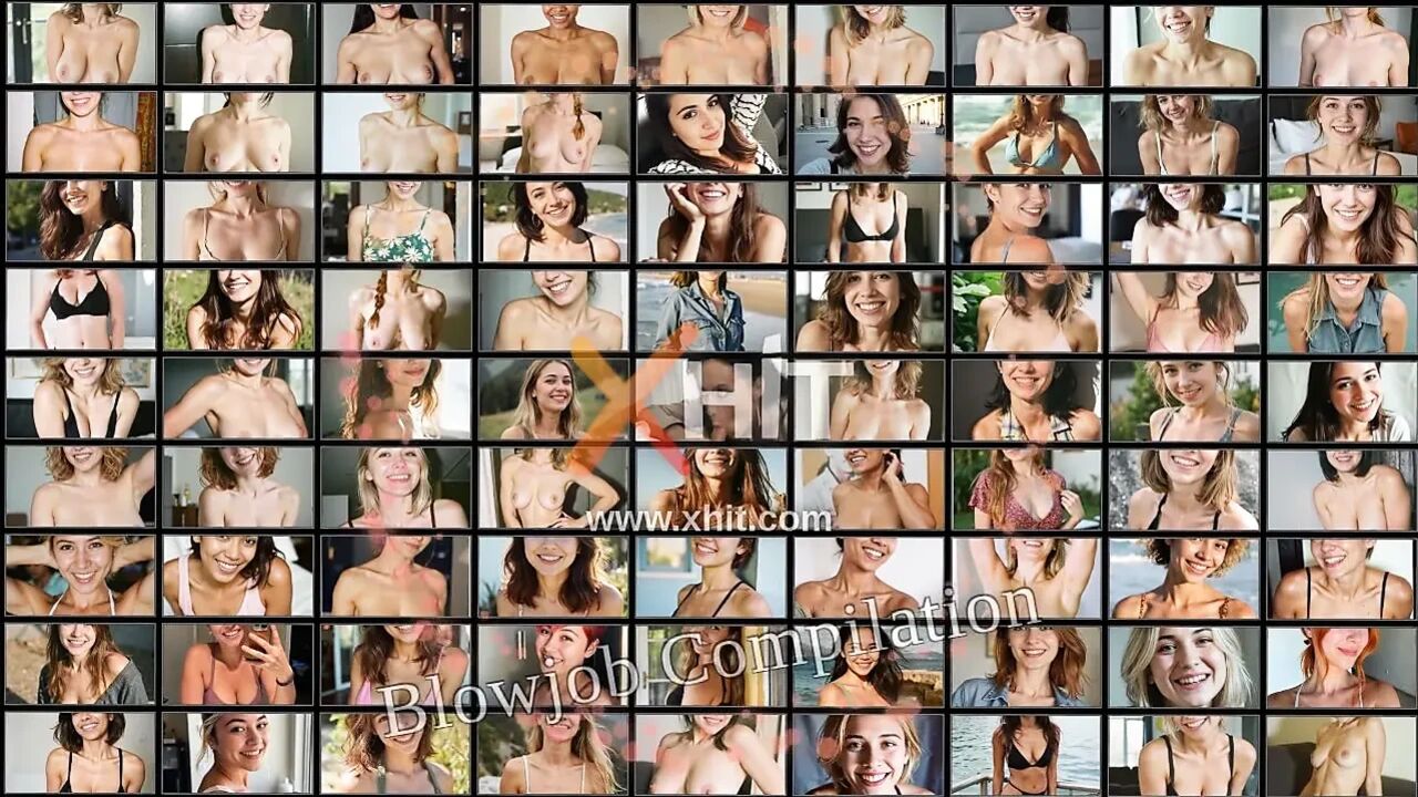 Diverse blowjob composition with Mela, Angel Rivas and more
