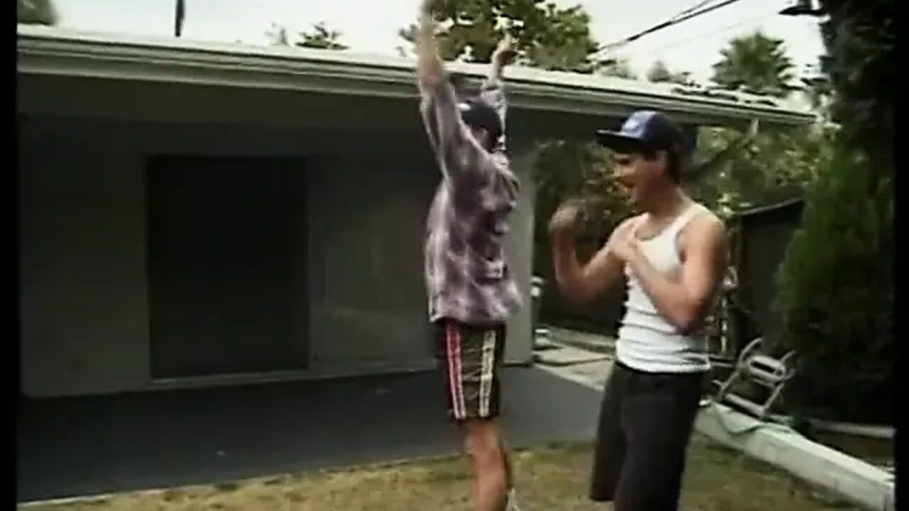 Busty babe gets gangbanged and covered in cum by three hard cocks