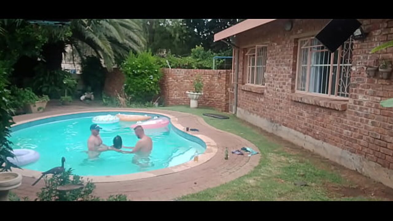 Dare me to play with them in the swimming pool eating some dick