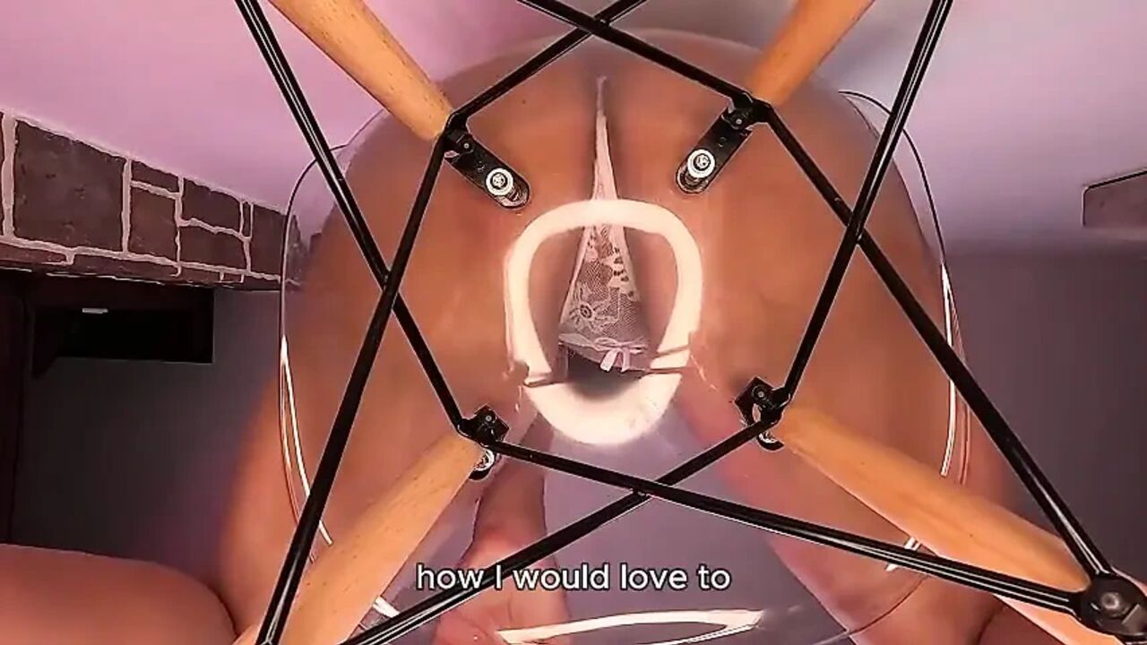 Golden Shower Glasss Chair