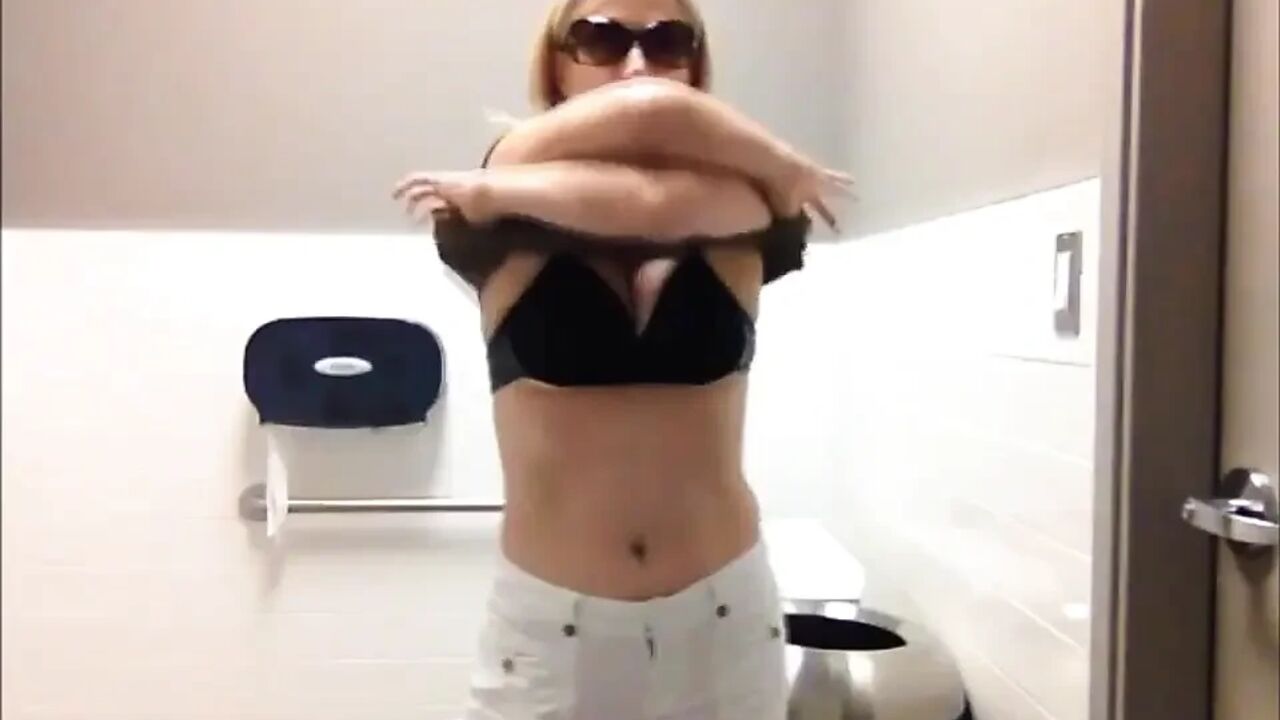 A Bathroom Tease