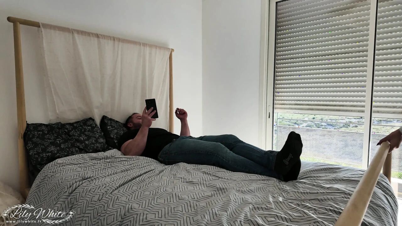 I get fucked dressed as a secretary by ADAM COSTA and he ends up in my pussy