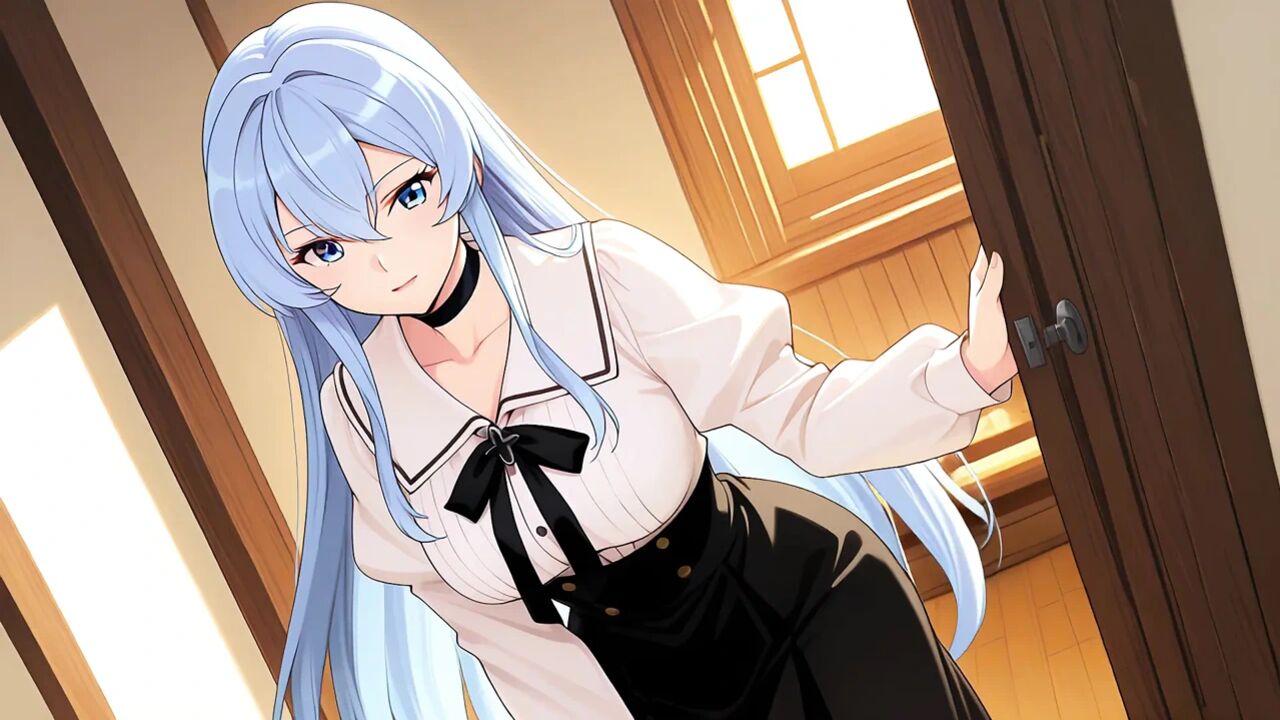 Esdeath came to buy new sexy lingerie and have some fun with a pink dildo. Esdeath hentai cosplay