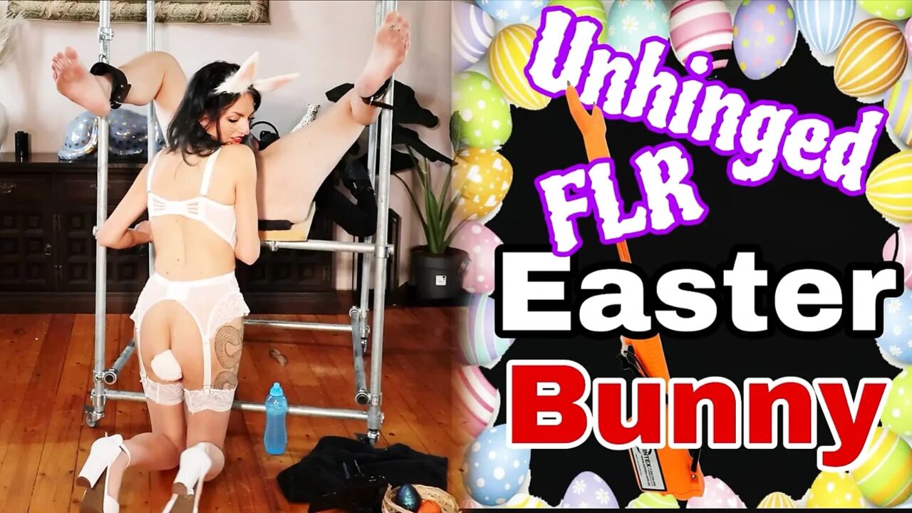 Training Zero Unhinged Easter Bunny Experiments - Anal, Cattle Prod, Pegging