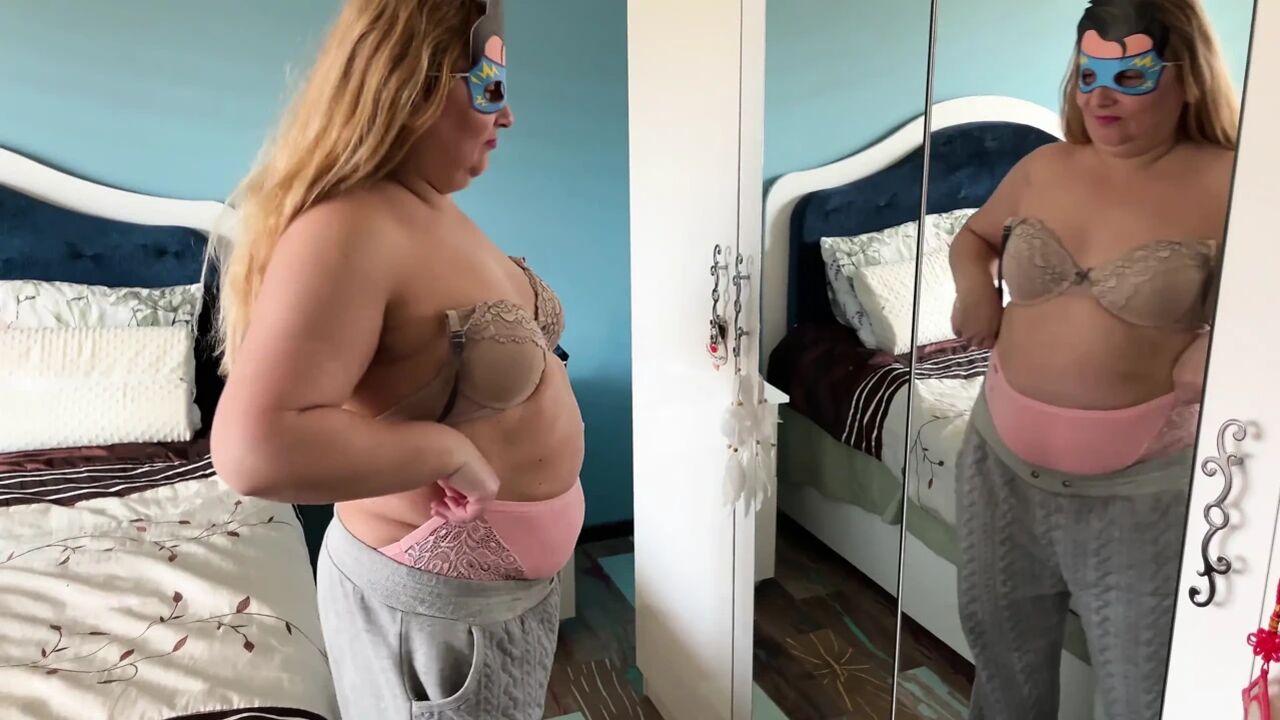 Zara Charm - Bedroom Striptease in Soft Light