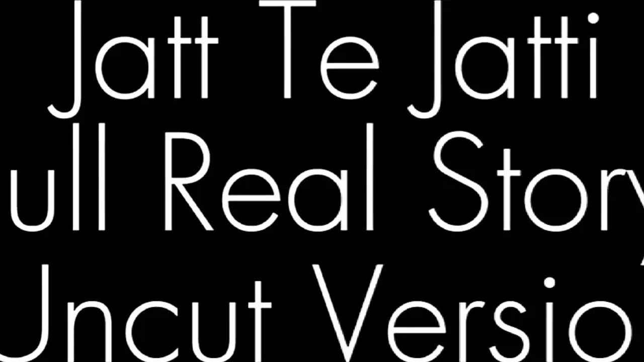 Jatt and jatti full real sexy story