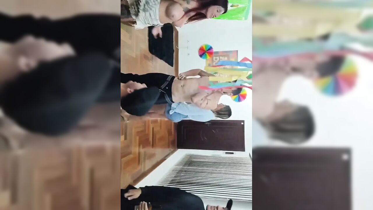 I Lined up with the Males at the Party and Sucked Them Nicely, at the End I Even Got a Beating From a Dick Here, Man!