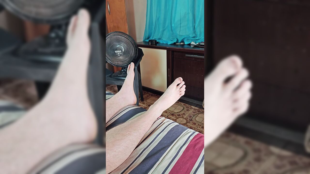 Licking Feet Soles of My Master