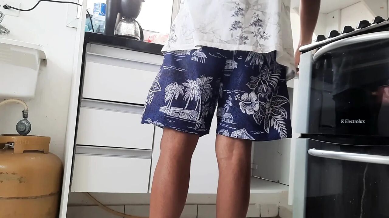 Sensual Leaving the Boy Full of Horniness to Fuck His Greedy Asshole.