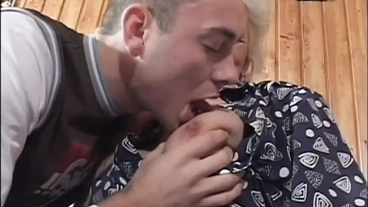 Red hair mature threesome fuck (Full original movie.)
