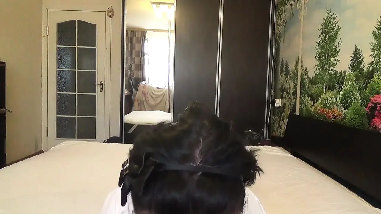 Kate teasing you stripping and lick the toilet