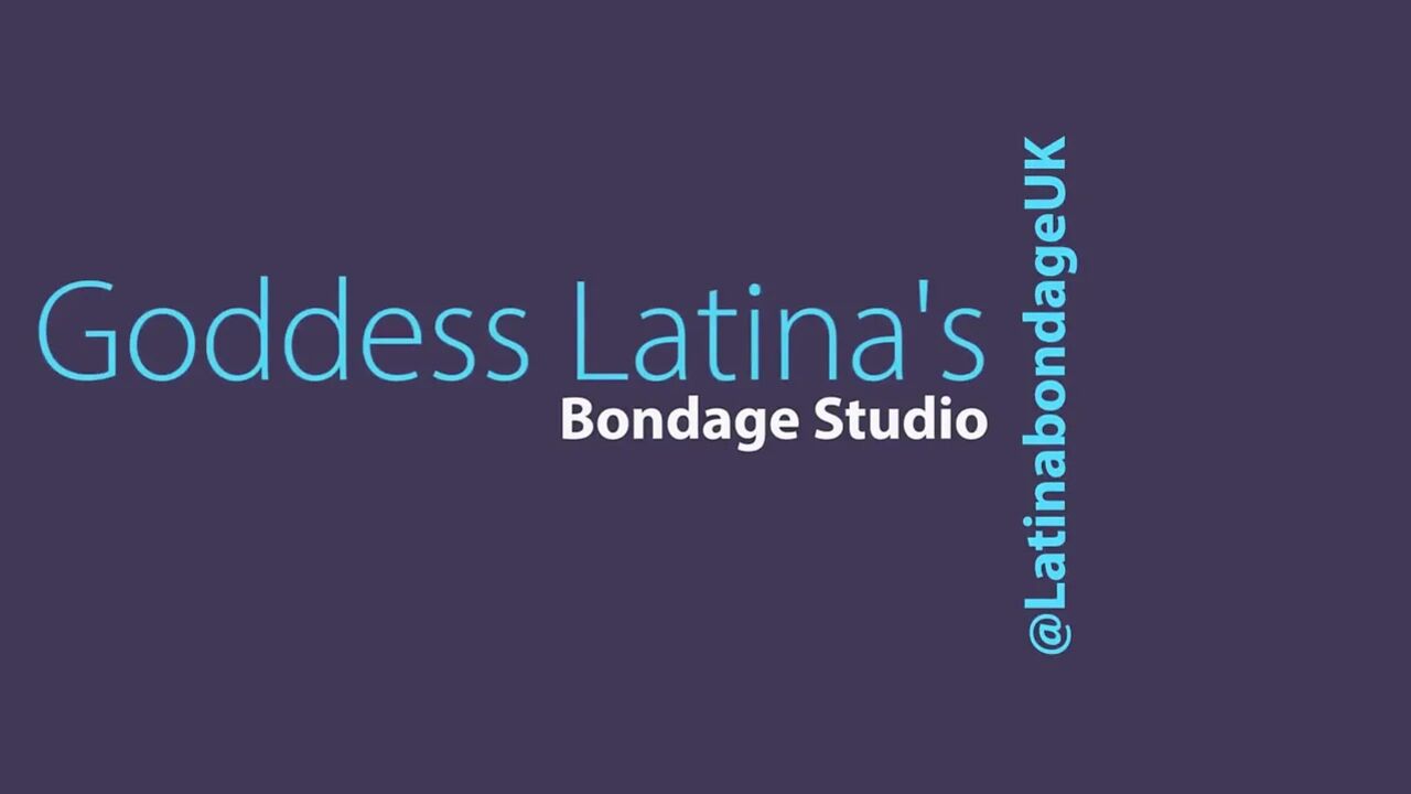 Latina Tied up Really Tight and Drooling with a Huge Ballgag