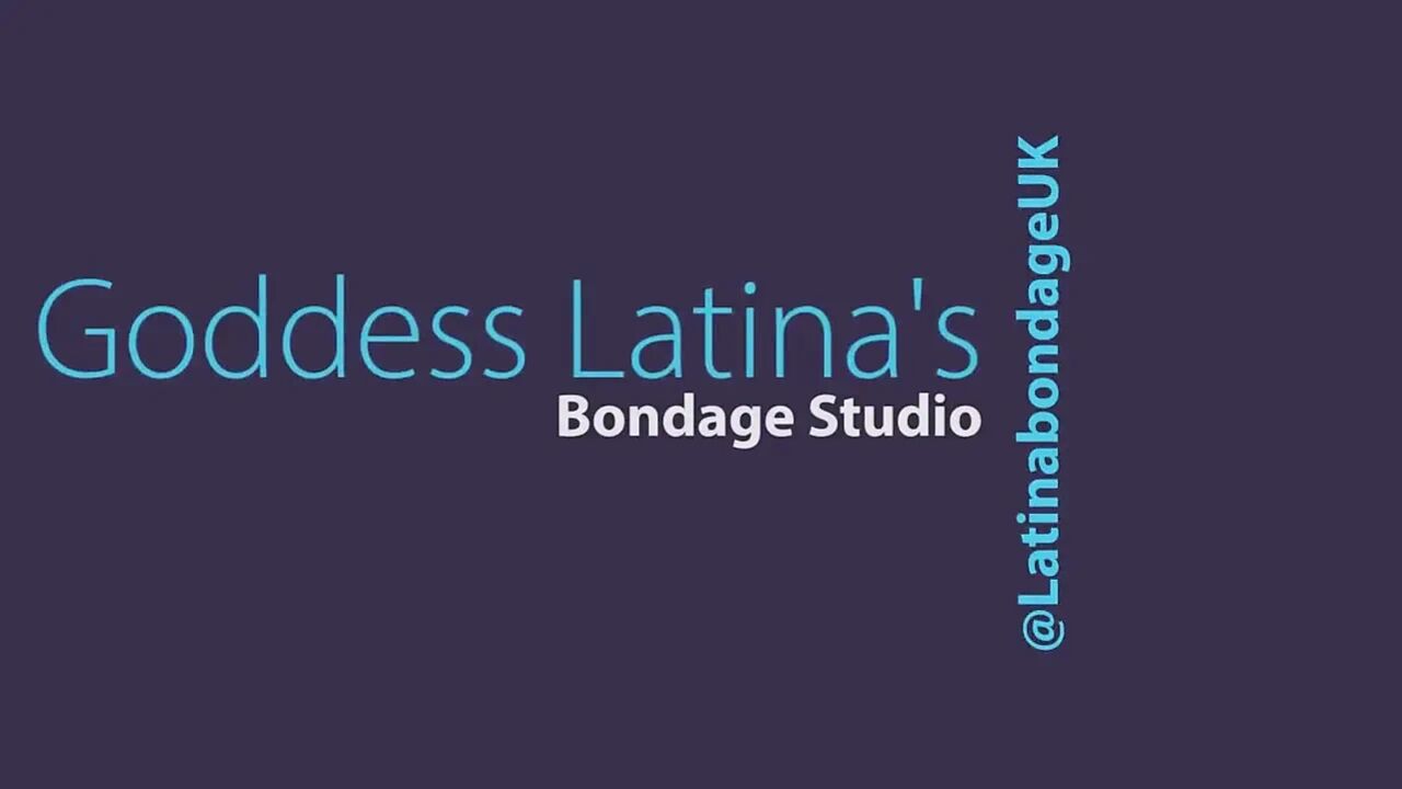 Latina Tied up Really Tight and Drooling with a Huge Ballgag (smaller Size)