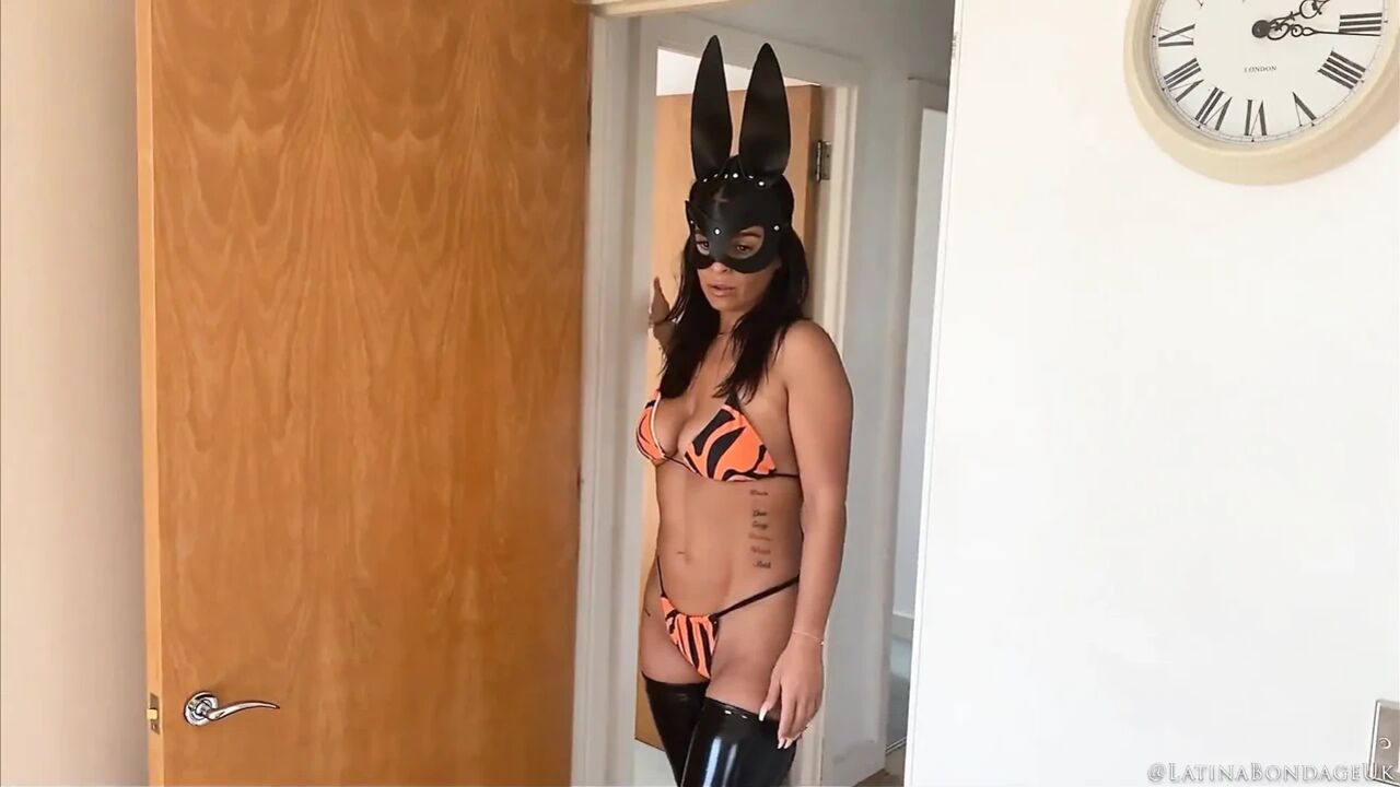 Super Latina Captured in Thugs Lair!