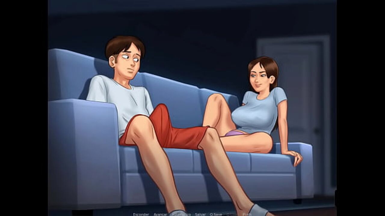 Summertime Saga ep 24 - I can't believe she sucked me off on Live!!!