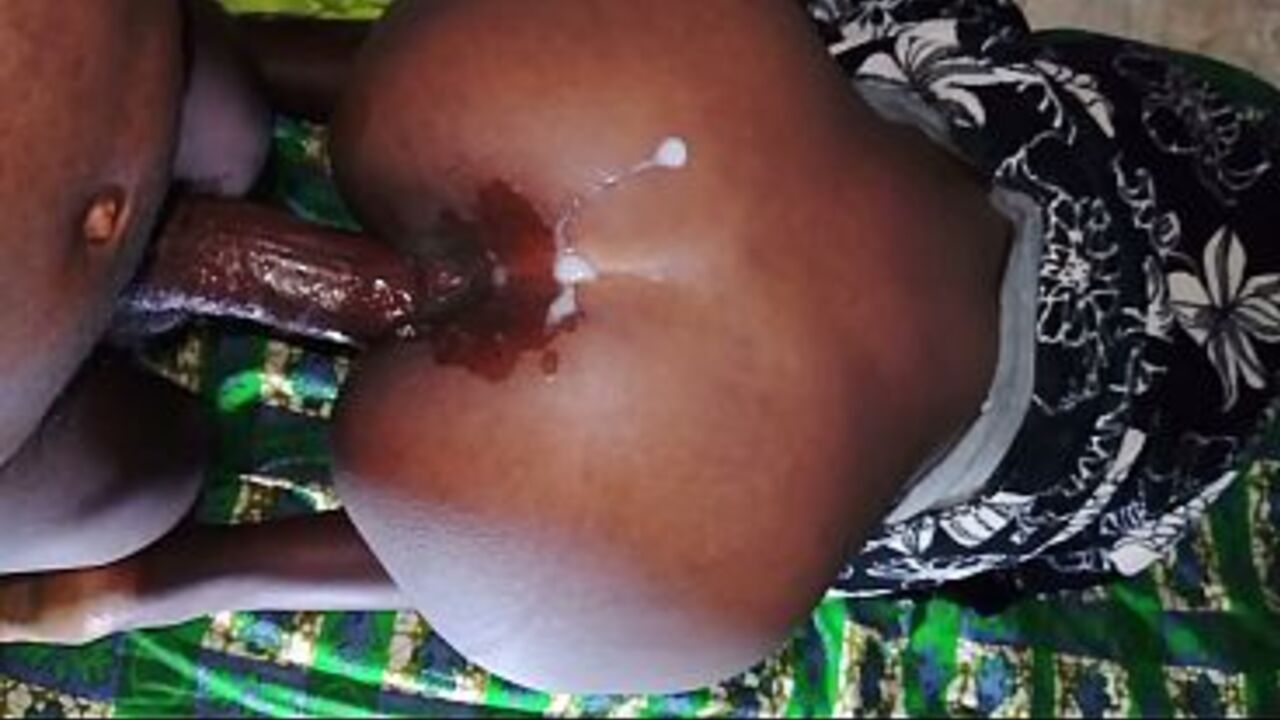 A tall, ebony African woman gets fucked by a big dick