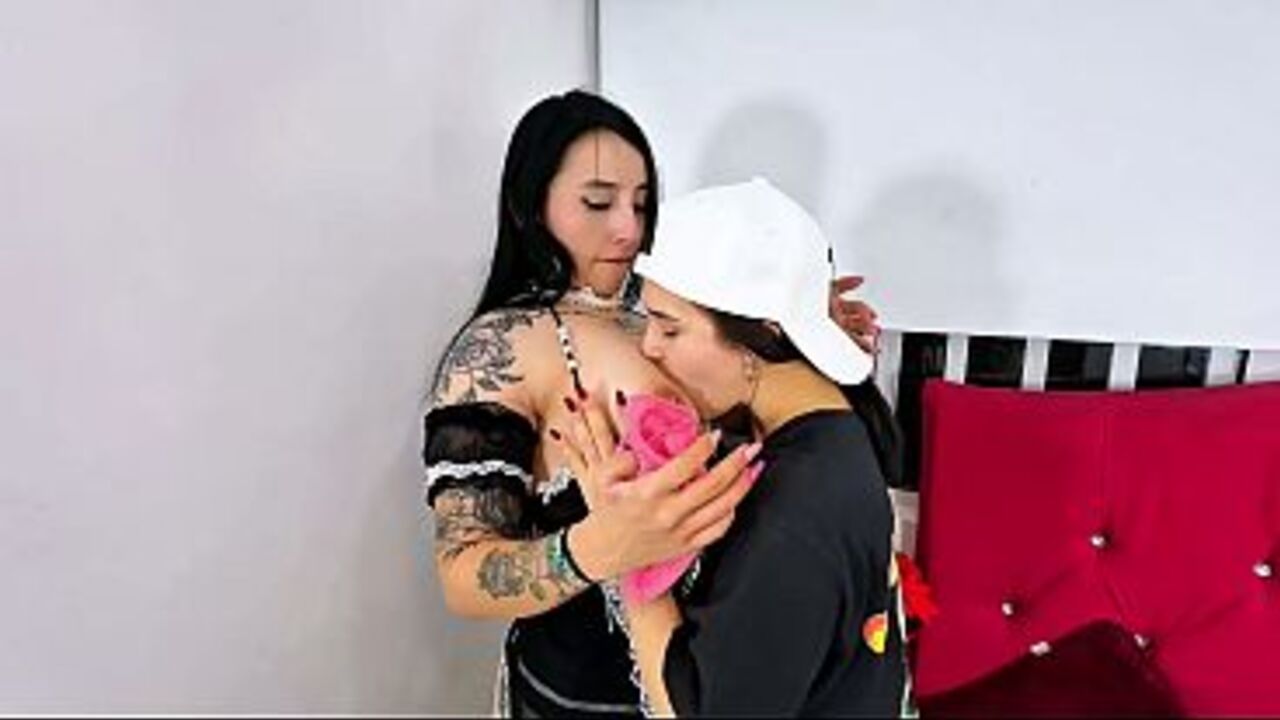 The new maid turns me on so much with her short uniform and big ass - Katty Blake